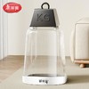 美丽雅晶透盖圈垃圾桶方形12L 商品缩略图4