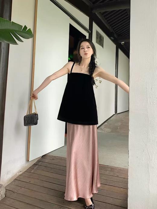 260g高密醋酸缎面鱼尾裙 ， 上身垂坠有型，面料顺滑光泽度超级好，不易起褶！ 商品图9