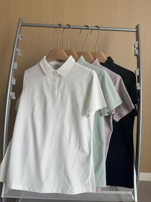 点此购买 可隆夏季女士冰感Sorona面料短袖polo衫 ye 345297 商品图0