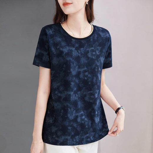 印花短袖t恤女2026新款夏季爆款宽松显瘦女装上衣大码半袖体恤衫 商品图3