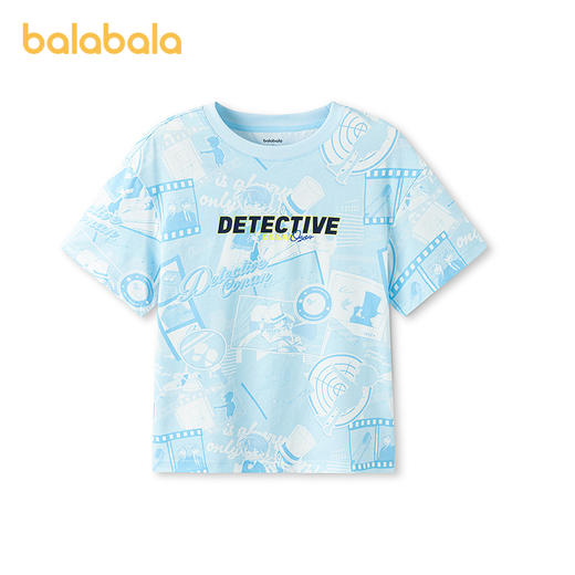 【名侦探柯南IP商场同款】巴拉巴拉童装男短袖t恤儿童2026新款夏 商品图4