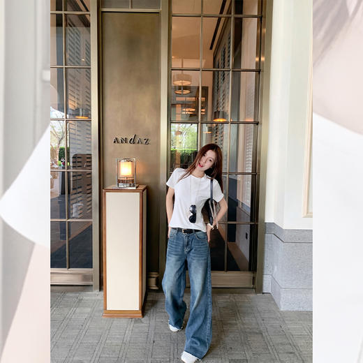 <曾小咸推荐> 复古蓝牛仔裤（配腰带） 日常159！！  活动89！！【预售款，预计3-15天发货】 商品图11