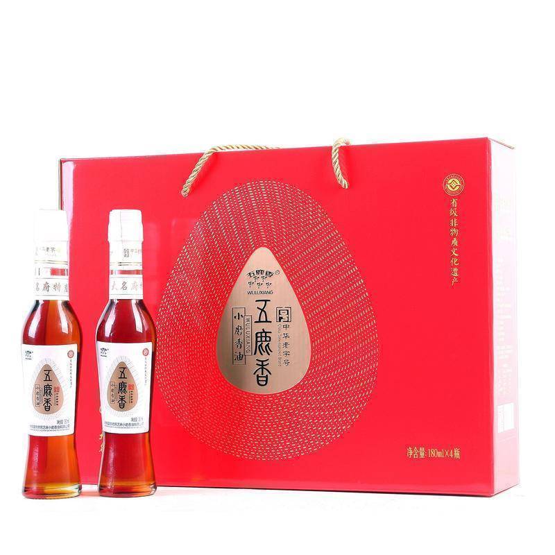 五鹿香白芝麻小磨香油