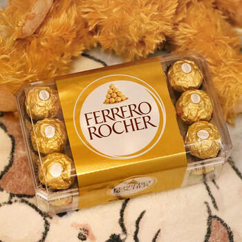 费列罗 巧克力礼盒 30粒375g 榛果威化 糖果 生日礼物 伴手礼 零食 商品图2