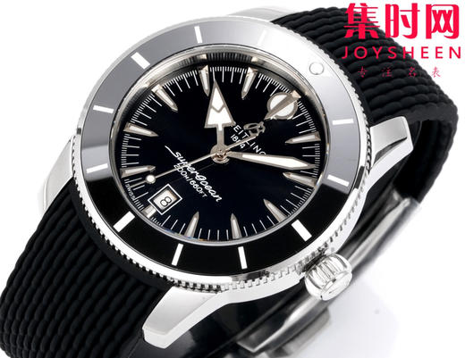 BLS百年灵 超级海洋文化系列 男士腕表 表径42mm 胶带款 商品图4