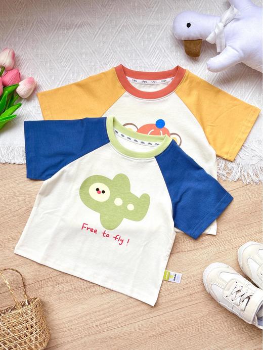 【262件装短T合集】嘟嘟家儿童短袖T恤男童女童夏季上衣宝宝童装衣服 商品图11