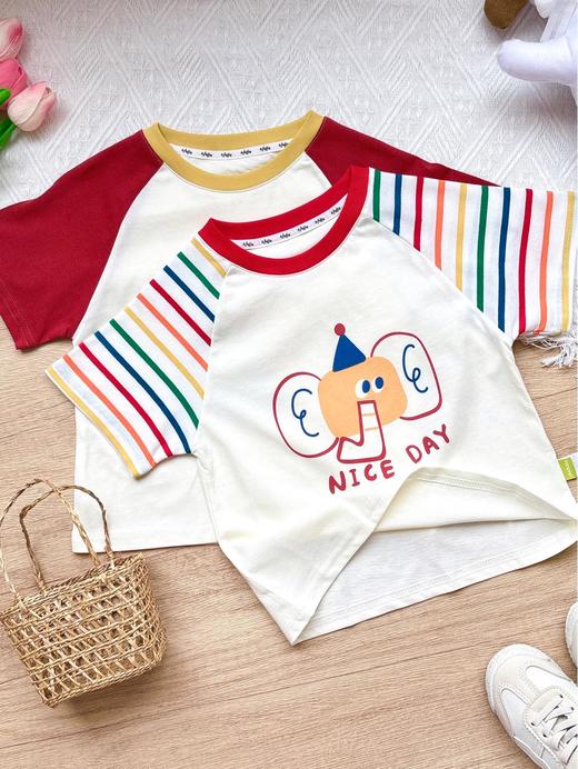 【262件装短T合集】嘟嘟家儿童短袖T恤男童女童夏季上衣宝宝童装衣服 商品图10