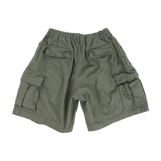 is-ness Herringbone 6-Pocket Shorts 水洗加工宽松工装短裤 商品图3