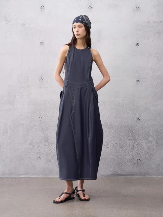 半圆/C67250287/不规则解构无袖连衣裙 商品图2