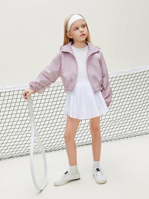 8楼摩安珂儿童little MO&Co.26年夏季新款active系列|防晒抗UV40+环保蓝标凉感连帽外套KBF2JKT007【吊牌价：599元 ，活动价：539元】 商品图2
