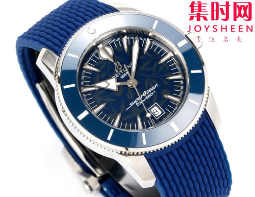 BLS百年灵 超级海洋文化系列 男士腕表 表径42mm 胶带款 商品图4