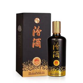 2024年汾酒黑金，53度清香型白酒，整箱500ml*6瓶