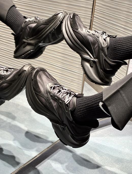 中性款F-Light 厚底松紧带抽绳老爹鞋ba011 商品图4