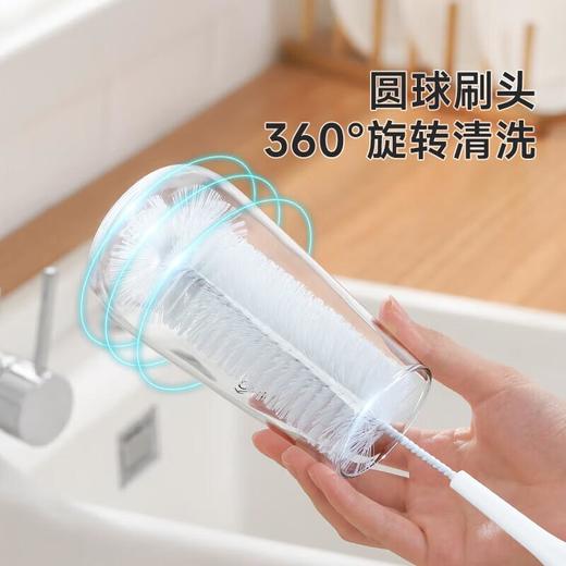 美丽雅长柄铝合金杯刷 商品图3