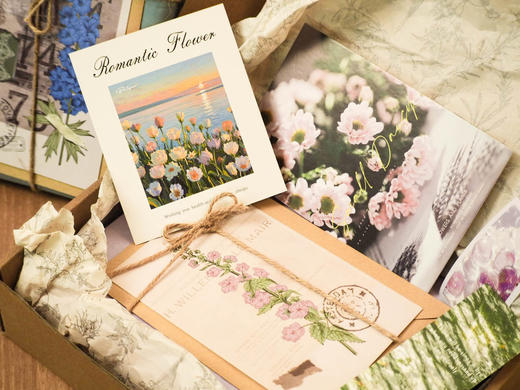 【手工包装预售】广西师大社月阅书礼盲盒 （精选好书+精品文创+手写寄语+藏书票+手工复古包装） 商品图7