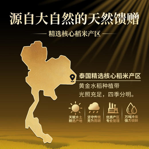 泰那兰 典雅泰国香米5kg 商品图2