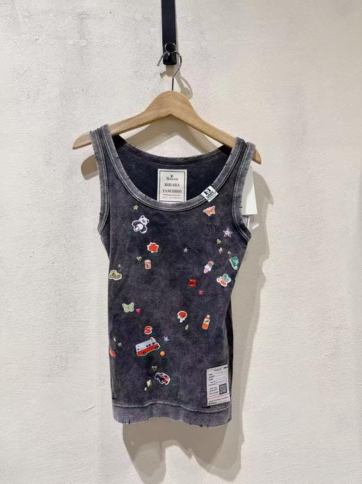 女款印花背心上衣hu019 商品图0