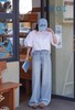 一店z 「70%莱赛尔天丝」垂感x凉感双BUFF加持！！高腰复古直筒宽松阔腿裤 商品缩略图6