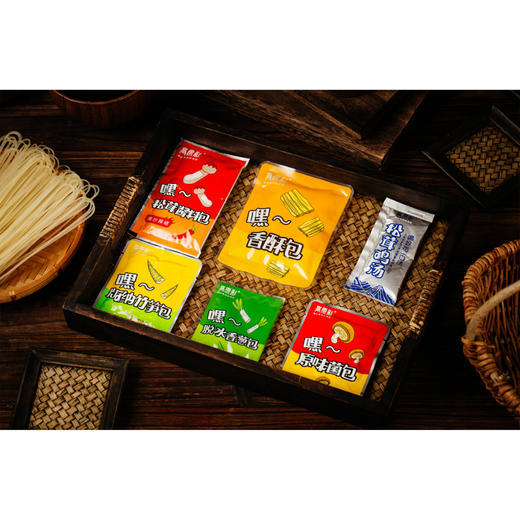 和菜头 松茸鸡汤米线 原味/爆炒辣椒味 （3袋装/6袋装） 商品图6