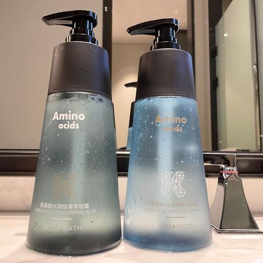 【香水级留香 ！保湿补水】氨基酸香水沐浴露留香沐浴液保湿补水柔顺洗发水。xb 商品图2