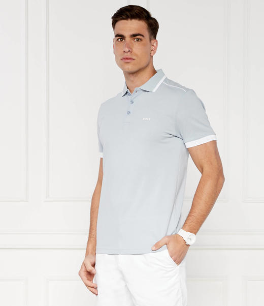 【超惠秒】BOSS 男士百搭全棉休闲短袖Polo T恤11961 商品图5