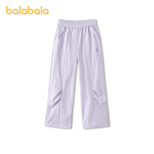 【商场同款】巴拉巴拉女童工装裤儿童裤子2026新款夏长裤薄款速干 商品图4