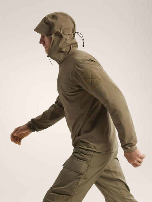 LeWalk军茑GAMMA SL ANORAK 半拉链连帽软壳衣军版防晒外套防泼水 商品图8