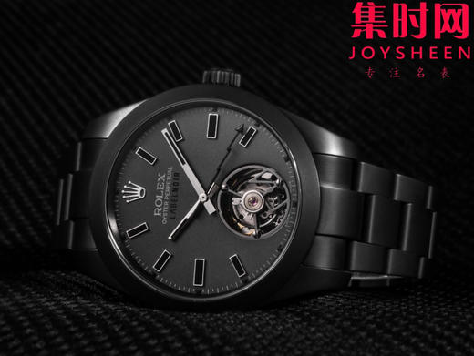 JB劳力士格磁型系列陀飞轮 Label Noir蚝式 劳力士陀飞轮 116400闪电针 真陀飞轮机芯 男士腕表 商品图2