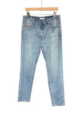 男款洗水小脚牛仔裤长裤la006