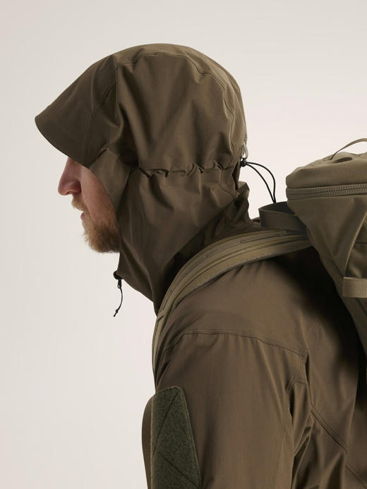 LeWalk军茑GAMMA SL ANORAK 半拉链连帽软壳衣军版防晒外套防泼水 商品图13