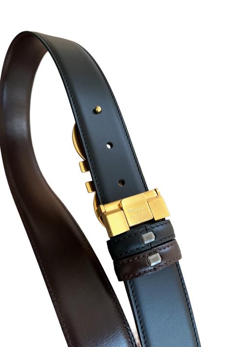 牛皮双面腰带皮带zo 商品图1