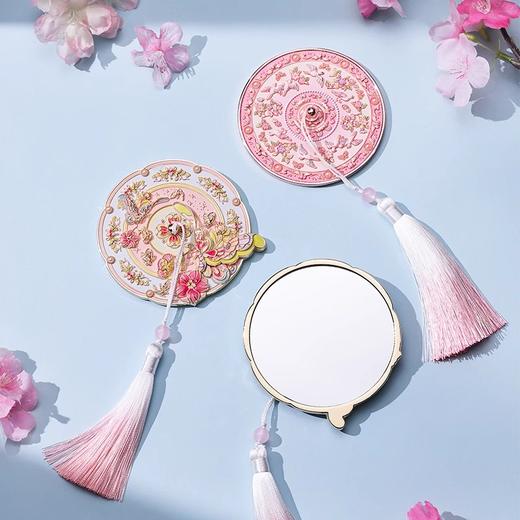 上新了故宫万春芙蓉随身镜博物馆文创小镜子便携生日毕业礼物女 商品图2