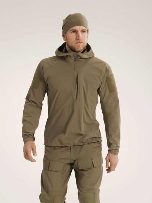 LeWalk军茑GAMMA SL ANORAK 半拉链连帽软壳衣军版防晒外套防泼水 商品图7