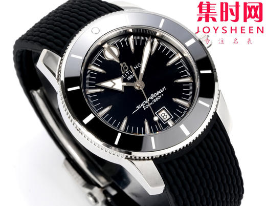 BLS百年灵 超级海洋文化系列 男士腕表 表径42mm 胶带款 商品图3