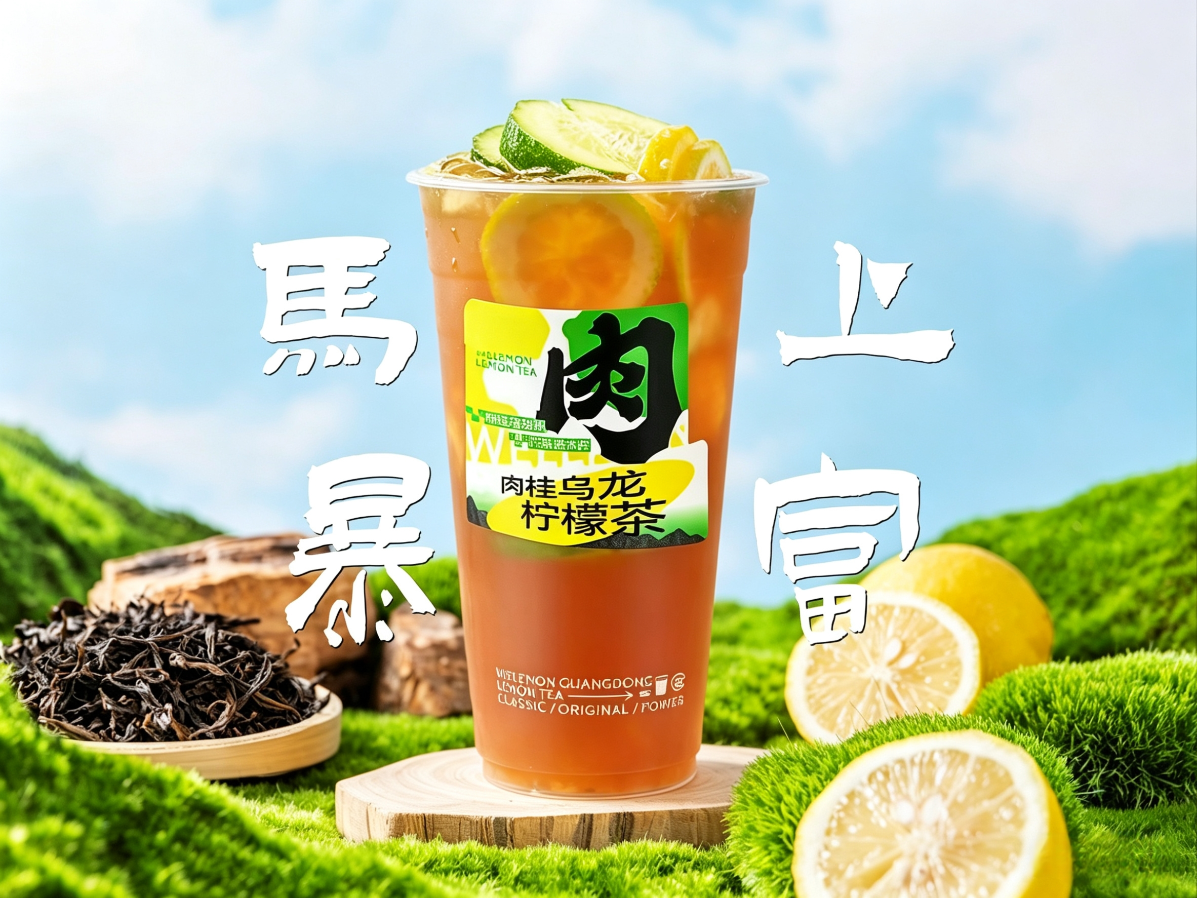 【招牌】霸气鸭屎香柠檬茶