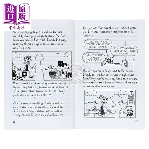 预售 【中商原版】小屁孩日记19 英版 平装 Diary of a Wimpy Kid 19 Hot Mess 英文原版进口 英语章节桥梁书 章节故事书小初文学 商品图4