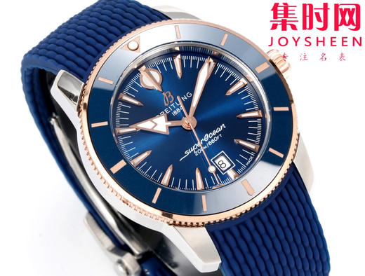 BLS百年灵 超级海洋文化系列 男士腕表 表径42mm 胶带款 商品图4