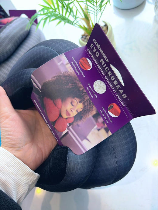 出口纯原捡漏❗️外网240+！微珠轻盈旅行枕  26Y04076- 商品图11