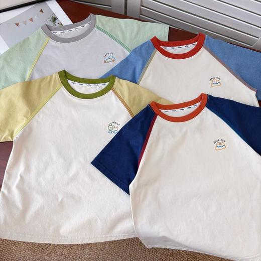 【262件装短T合集】嘟嘟家儿童短袖T恤男童女童夏季上衣宝宝童装衣服 商品图7