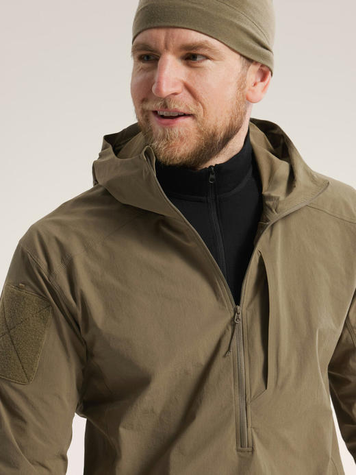 LeWalk军茑GAMMA SL ANORAK 半拉链连帽软壳衣军版防晒外套防泼水 商品图3