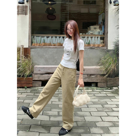 <曾小咸推荐>4.17现货秒杀 ！微信超特价！韩系kitty印花正肩短袖 日常119.99 立减60 秒杀59.99！！ 商品图4