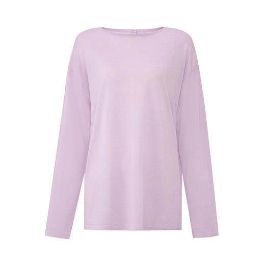 【2件9折】【Petit Bari】Petit Bari垂坠感莱赛尔亚麻开衩罩衫遮阳上衣 商品图1