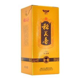 2025年稻花香黄金晏6，42度浓香型白酒，500ml1×6