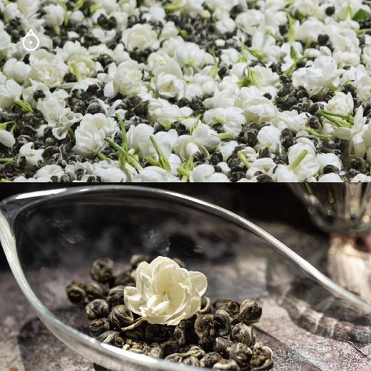 企鹅吃喝|福建花果香原叶茶 时令鲜花鲜果窨制乌龙茶绿茶 5种风味 佛手柑/柚子花/栀子花/桂花/茉莉龙珠 商品图11