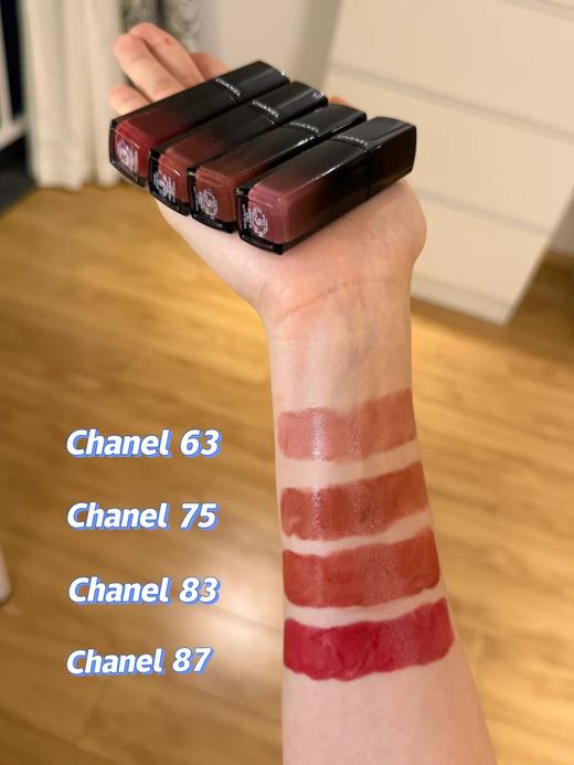 原价420 Chanel 香奈儿炫光唇釉 75# 炫光焦糖 83# 栗子奶茶 最热色号 韩免 商品图3