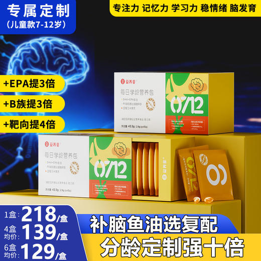 益养荟-学霸鱼油每日营养包 商品图0