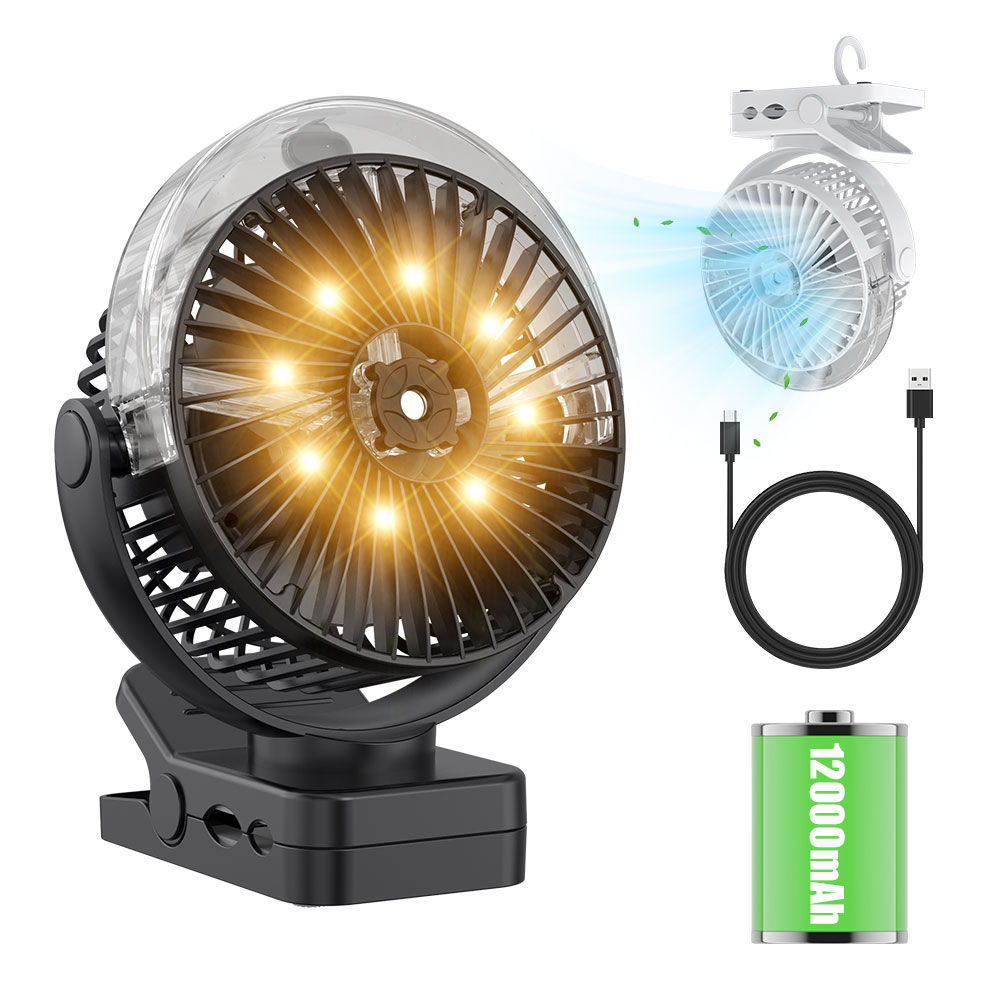 Portable Mini Fan F173H - USB Rechargeable - Image 6