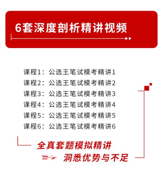 【公选王】公务员遴选刷题库视频网课 商品图1