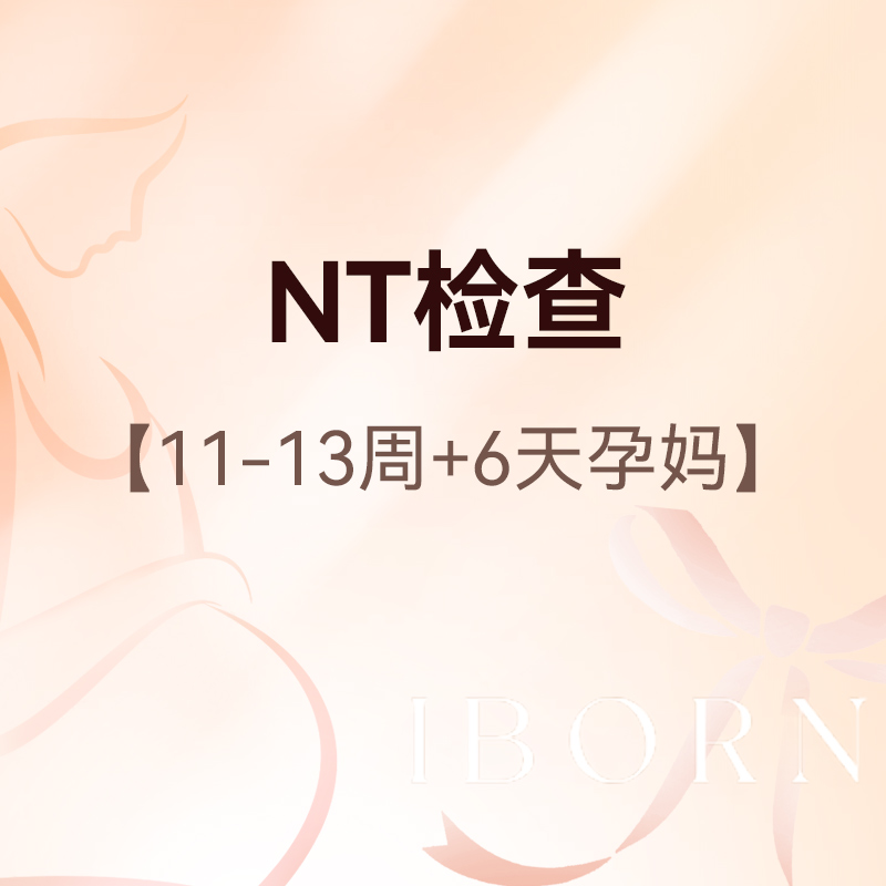 NT检查丨家属陪同+胎儿照片1张
