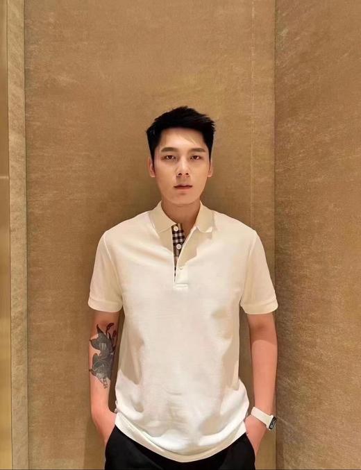 Bur*同款经典天丝珠地棉POLO衫 商品图8